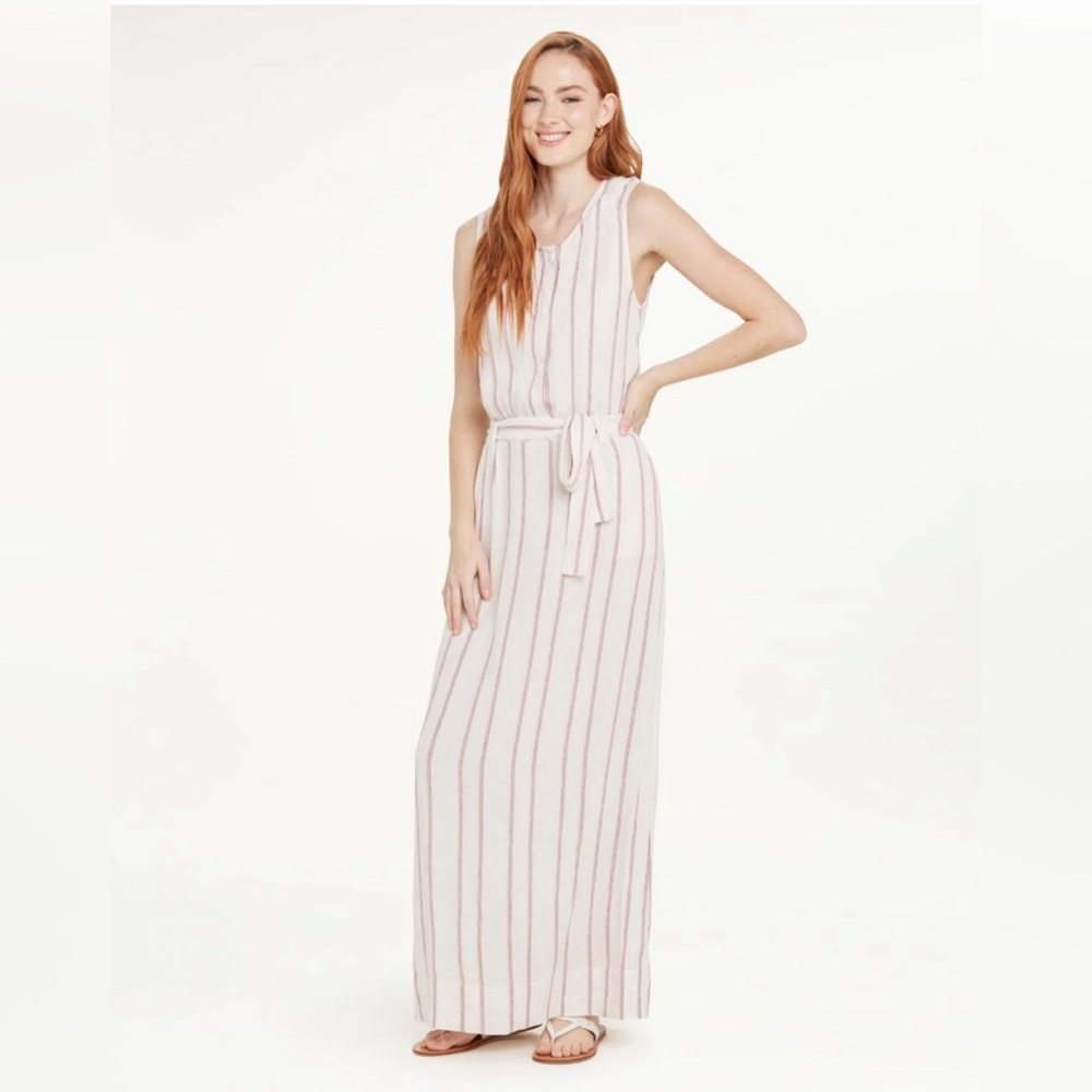 ❤️NWT Splendid linen blend Gail Printed‎ dress S